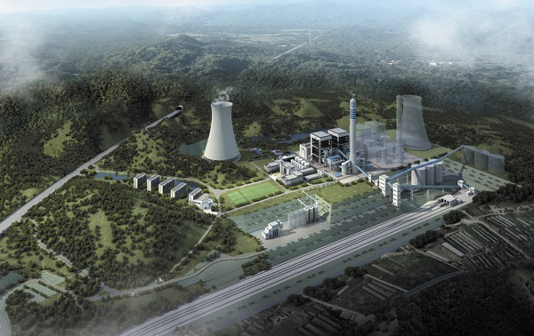 ����ʮ���ȵ��������ڹ���2&times;350MW